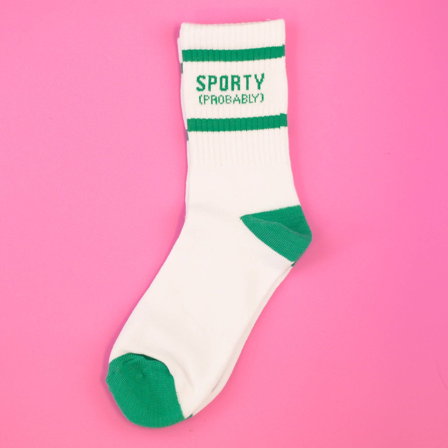 Funny Crew Length Socks: Clean Feet Dirty Mind