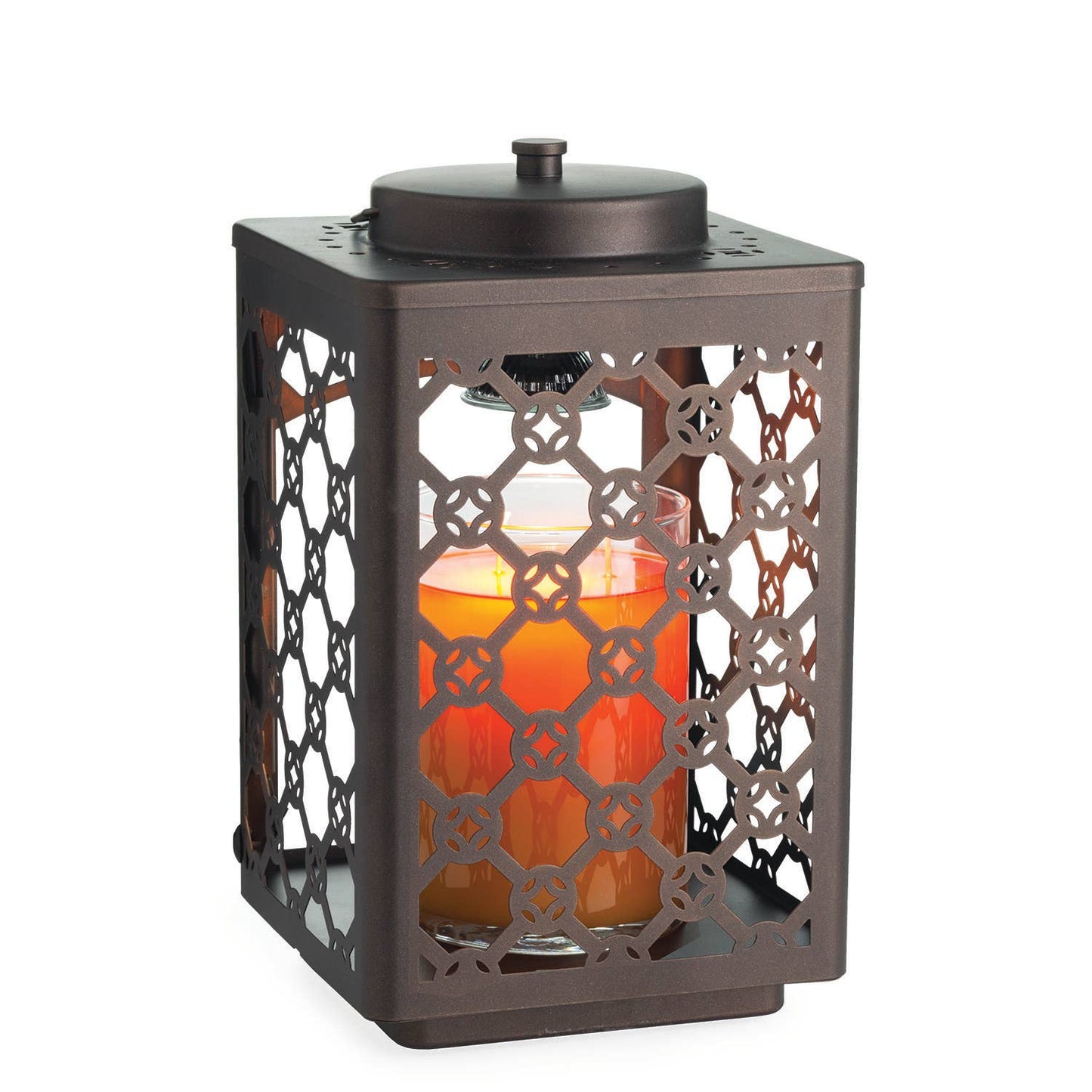 Garden Candle Warmer Lantern-Oil Rubbed Bronze