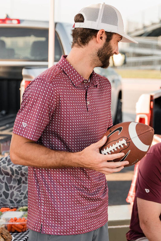 Burlebo Polo - Texas Maroon