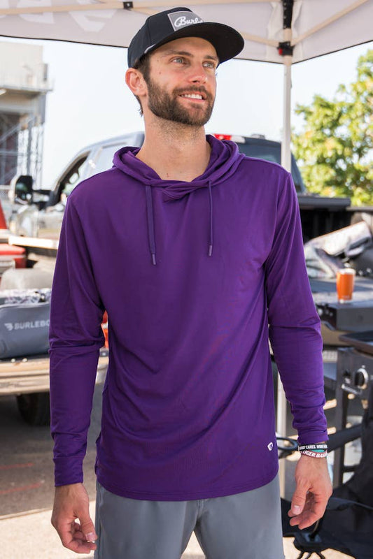 Burlebo Performance Hoodie - Purple