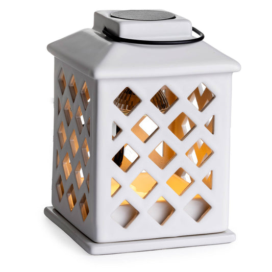 Canopy Illumination Fragrance Warmer-Trellis Lantern