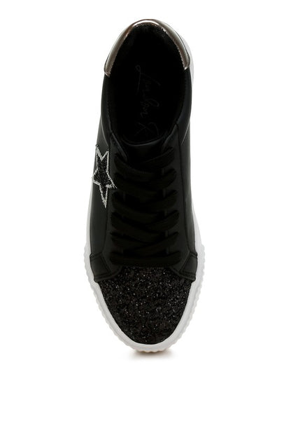 Merida Glitter Patch Chunky Sneakers